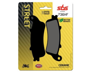 Гальмівні колодки SBS Standard Brake Pads, Ceramic 736HF